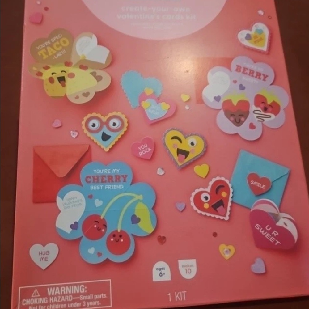 Monday Llama Create Your Own Valentine Cards Kit Brand New